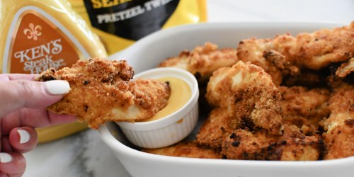 Air Fryer Honey Mustard Chicken Tenders – Using Just 3 Ingredients!