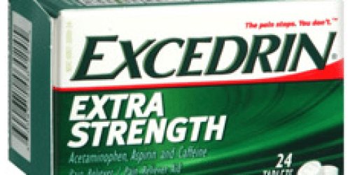 Rite Aid: Excedrin 24 Count Bottle Only 69¢ Staring July 6th (Print Your Coupon Now)