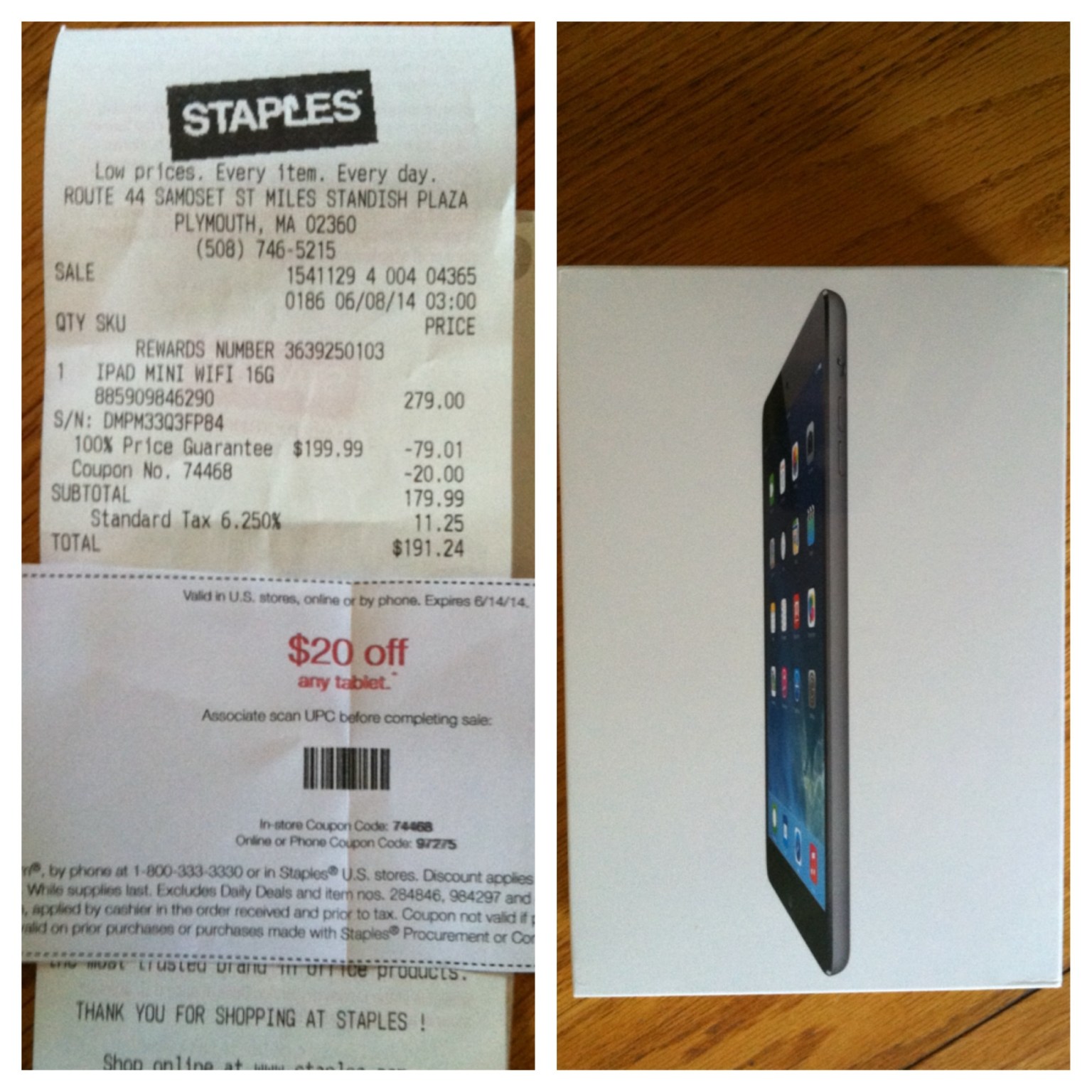 *HOT* Possible iPad Mini 16GB Only 179 (+ Tax) at Staples After Coupon