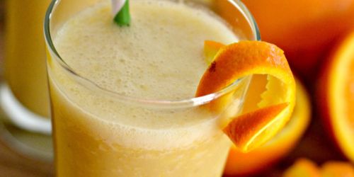 4 Ingredient Homemade Orange Julius (Dairy-Free)