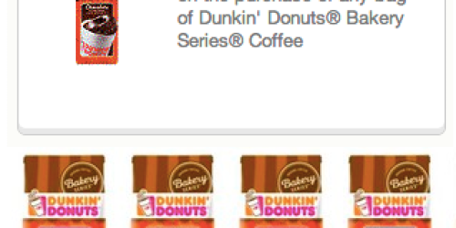 New $1.50/1 Dunkin Donuts Bakery Series Coffee Coupon + CVS & Rite Aid Scenarios