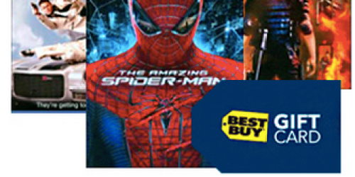 Best Buy: Free $10 Gift Card with Purchase of 2 Select Movies (Prices Start at $4.99!)