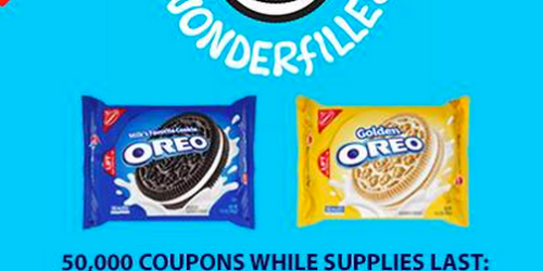 New $1/2 Oreo Cookies Packages & 1 Gallon of Milk Coupon (1st 50,000 – Facebook)