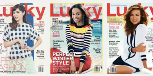 FREE 1-Year Subscription to Lucky Magazine