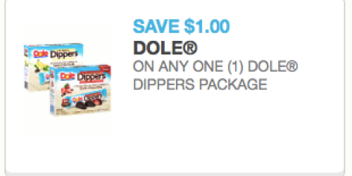 Rare $1/1 Dole Dippers Coupon + Walmart Deal