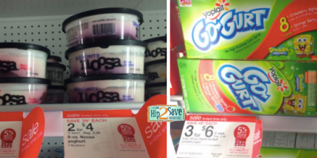 Target: $1 Yoplait GoGurt and 45¢ Noosa Yoghurts