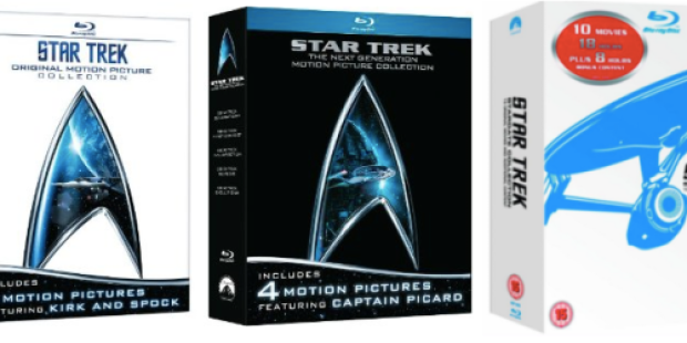 Amazon: Up to 80% Off Star Trek Motion Picture Collections on Blu-Ray (Today Only)