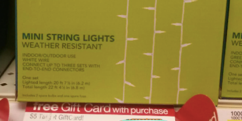 Target: Nice Deal on RE Mini String Lights