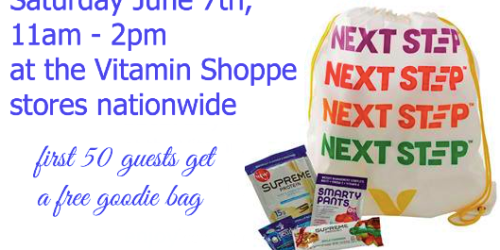 The Vitamin Shoppe: Share the Health Expo on 6/7 (+ FREE Sample Filled Gift Bag for 1st 50 Customers)