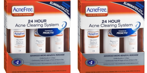 AcneFree 24 Hour Acne Clearing System Only $9.25 Each + Free Shipping