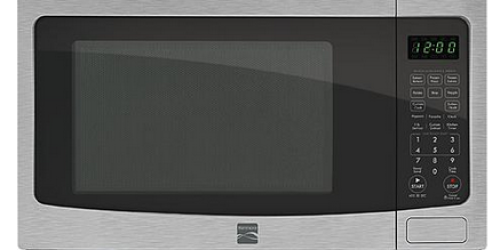 Sears: Highly Rated Stainless Steel Kenmore Countertop Microwave Only $88 Shipped (Regularly $169.99!)