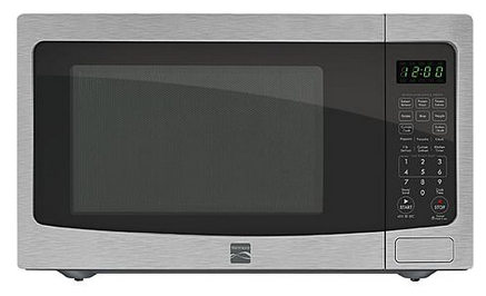 Sears Highly Rated Stainless Steel Kenmore Countertop Microwave