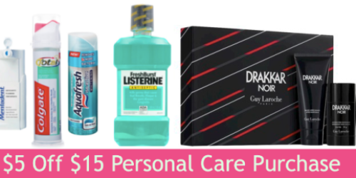 Target Mobile: $5 Off $15 Personal Care Purchase (Starting 6/8)
