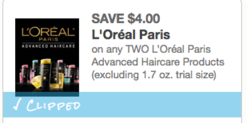 New $4/2 L’Oreal Advanced Haircare Products Coupon + Nice Upcoming Deal at Target (Starting 6/8)