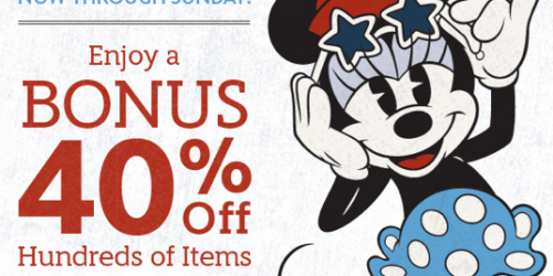 DisneyStore.com: Extra 40% Off Select Items + FREE Shipping on $75 Order = Great Toy Deals + More