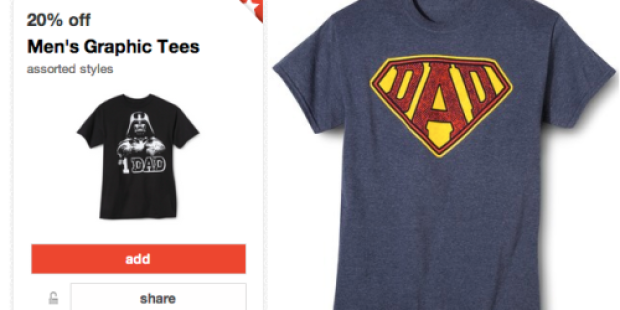 Target: *HOT* Father’s Day Graphic Tees Only $3.20