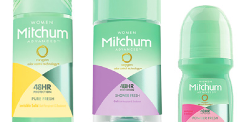 New & High Value $2/1 Mitchum Deodorant Coupon = Only $0.99 at Walgreens & CVS