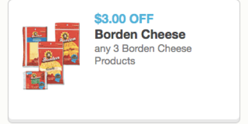 *HOT* $3/3 Borden Cheese Products Coupon