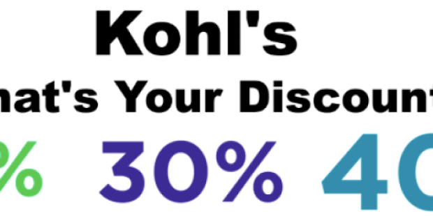 Kohl’s: Up to 40% Off Your Purchase (Check Your Inbox) + Promo Code Round-Up