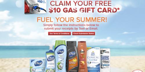Spend $25 on Henkel Products (Including Dial, Tone, Right Guard & More) = FREE $10 Shell Gas Card