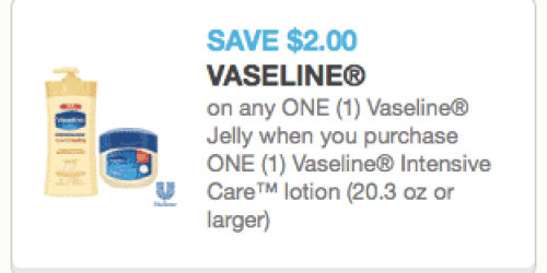 High Value $2/1 Vaseline Coupons + Target Scenario