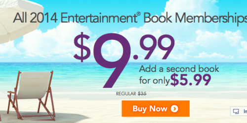 2014 Entertainment Books Only $9.99 Shipped (Regularly $35!) + Additional Books Only $5.99 Each