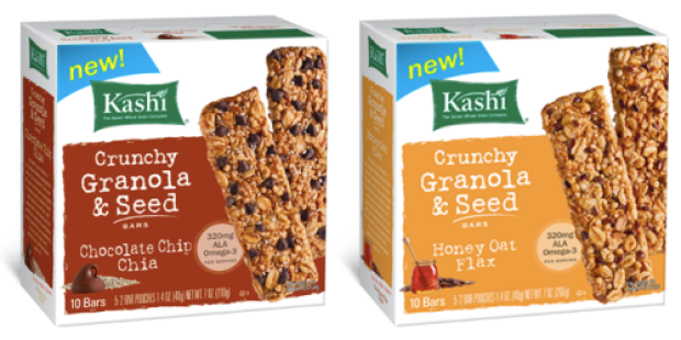Target: Nice Deal on Kashi Crunchy Granola & Seed Bars (After Cartwheel, Coupon, & Ibotta Offer)