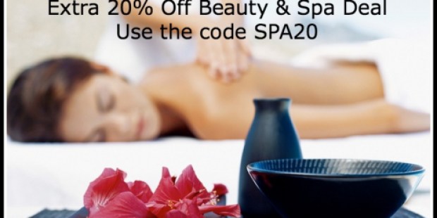 Groupon: 20% Off Any Local Beauty & Spa Deal (+ $20 Sears Voucher Only $10 Still Available!)