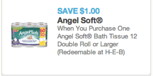New $1/1 Angel Soft Bath Tissue Coupon + Target Deal