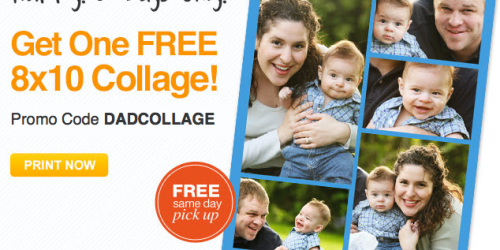 CVS Photo: *HOT* FREE 8X10 Photo Collage Print + FREE Same Day Store Pick-Up ($4.49 Value!)