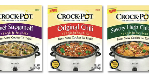 *HOT* FREE Crock-Pot Seasoning Mix Packet