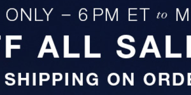 Express.com: Extra 50% Off ALL Sale Items + FREE Shipping on $50+ Orders (Until Midnight Only!)