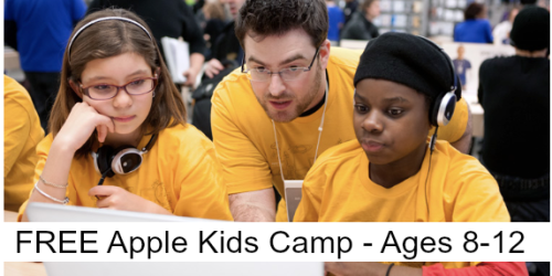 Apple Retail Stores: Free Apple Kids Camp for Ages 8-12 (Make Reservations Now!)