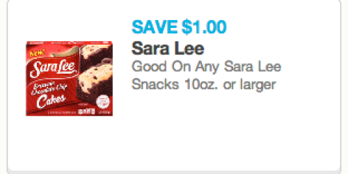 $1/1 Sara Lee Snacks Coupon = Only $1.50 at Walmart