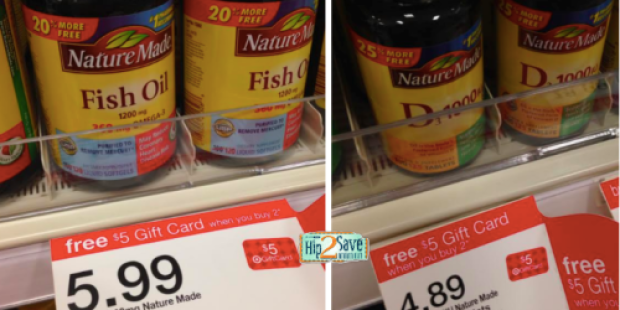 Target: Nature Made Vitamins as Low as $1.39 Each (After Gift Card)