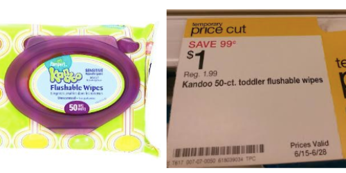 Target: Kandoo Wipes Only 50¢ or Possibly FREE