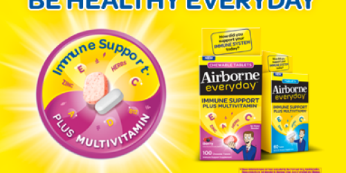 FREE Sample of Airborne Everyday Chewable Tablets