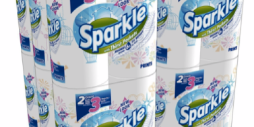 Amazon: 24 Sparkle GIANT Roll Paper Towels $21.96 Shipped (Only $0.92 Per Giant Roll!)