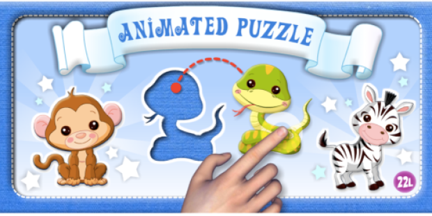 Amazon: Free Preschool Puzzles Games Interactive Android App (Today Only – Regularly $1.99!)