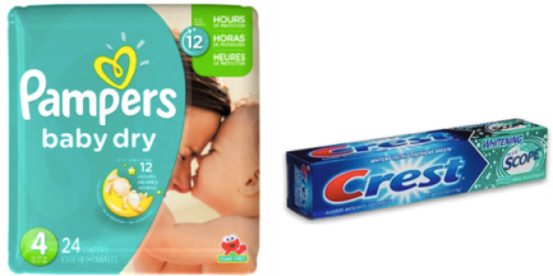 Rite Aid: Better Than Free Crest Toothpaste & Pampers Jumbo Packs Only $5.49 (Starting 6/29)