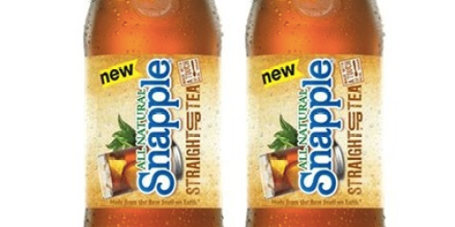 Buy 1 Get 1 Free Snapple Straight Up Tea Coupon