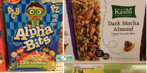 Target: Awesome Deals on Post Alpha Bites Cereal, Outshine Fruit Bars, Wonka Candy & More
