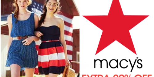 Macy’s: New 15%-20% Off WOW! Pass Including Sale & Clearance Items (Valid Through 6/22)