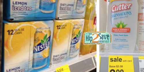 More Walgreens Deals: Cutter Insect Repellent & Nestea Iced Tea 12-Packs Only $2.99 + Clearance Finds