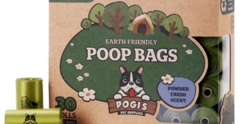 Amazon: Pogi’s Earth Friendly Poop Bags 450 count Only $12.99 (Regularly $17.99!)