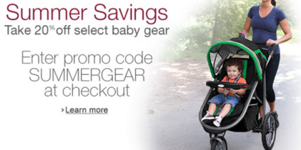 Amazon: Take 20% Off Select Baby Gear