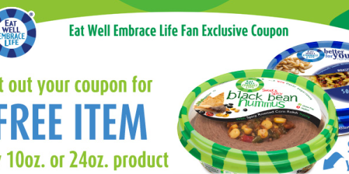 FREE Eat Well Embrace Life Product Coupon (Facebook)