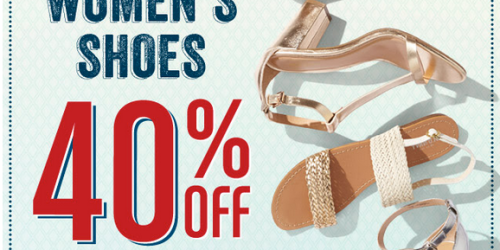 Old Navy: 40% Off All Women’s Shoes Today Only (In-Store Only)