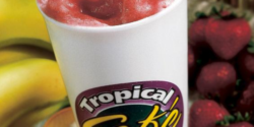 Tropical Smoothie Cafe: FREE 24 oz Jetty Punch Smoothie (Tomorrow Only from 2PM-7PM!)
