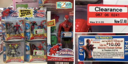 Target: Spider Man 2 Toys Clearance & Movie Ticket Promo + Starbucks Spring Coffee Clearance